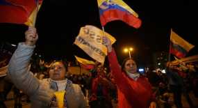 Διαδηλώσεις και καταγγελίες για εκλογική νοθεία στον Ισημερινό