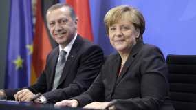 Παραμένουν οι διαφορές μεταξύ Merkel-Erdogan
