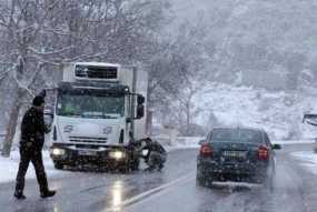 Προβλήματα από τις βροχές και τις χιονοπτώσεις στη Β. Ελλάδα