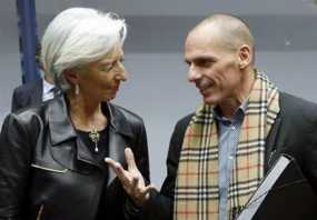 Ο Βαρουφάκης ζήτησε από την Λαγκάρντ αναβολή της δόσης του ΔΝΤ