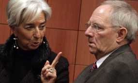 Συμφωνία Λαγκάρντ με Σόιμπλε για πρόγραμμα ΔΝΤ χωρίς λεφτά