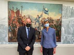 Η Πρέσβης του Ηνωμένου Βασιλείου κα. Kate Smith,  επισκέφθηκε το Μουσείο Φιλελληνισμού