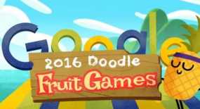 Η Google τιμά τους Ολυμπιακούς Αγώνες του Ρίο εγκαινιάζοντας τα Doodle Fruit Games