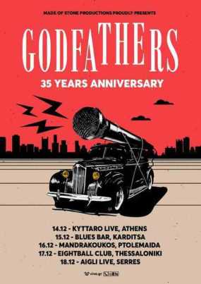 The Godfathers: Γιορτάζουν τα 35 χρόνια τους με μία ελληνική περιοδεία