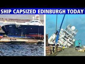 Χαμός στο Λιθ της Σκωτίας: Πλοίο έπεσε σε αποβάθρα και τραυματίστηκαν πολλοί άνθρωποι