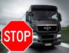 Απαγόρευση κυκλοφορίας φορτηγών στις εθνικές