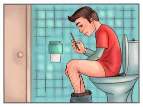 Γιατί δεν πρέπει ποτέ να κάθεστε για πάνω από 5 λεπτά στην τουαλέτα – Λάθος να έχετε το κινητό μαζί