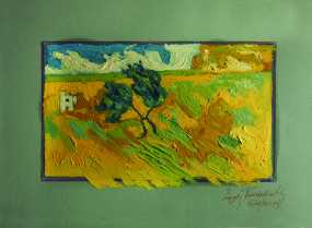 Έκθεση του ζωγράφου Γιώργου Παστάκα με τίτλο «ΙΕΡΗ ΓΗ» στη Τήνο
